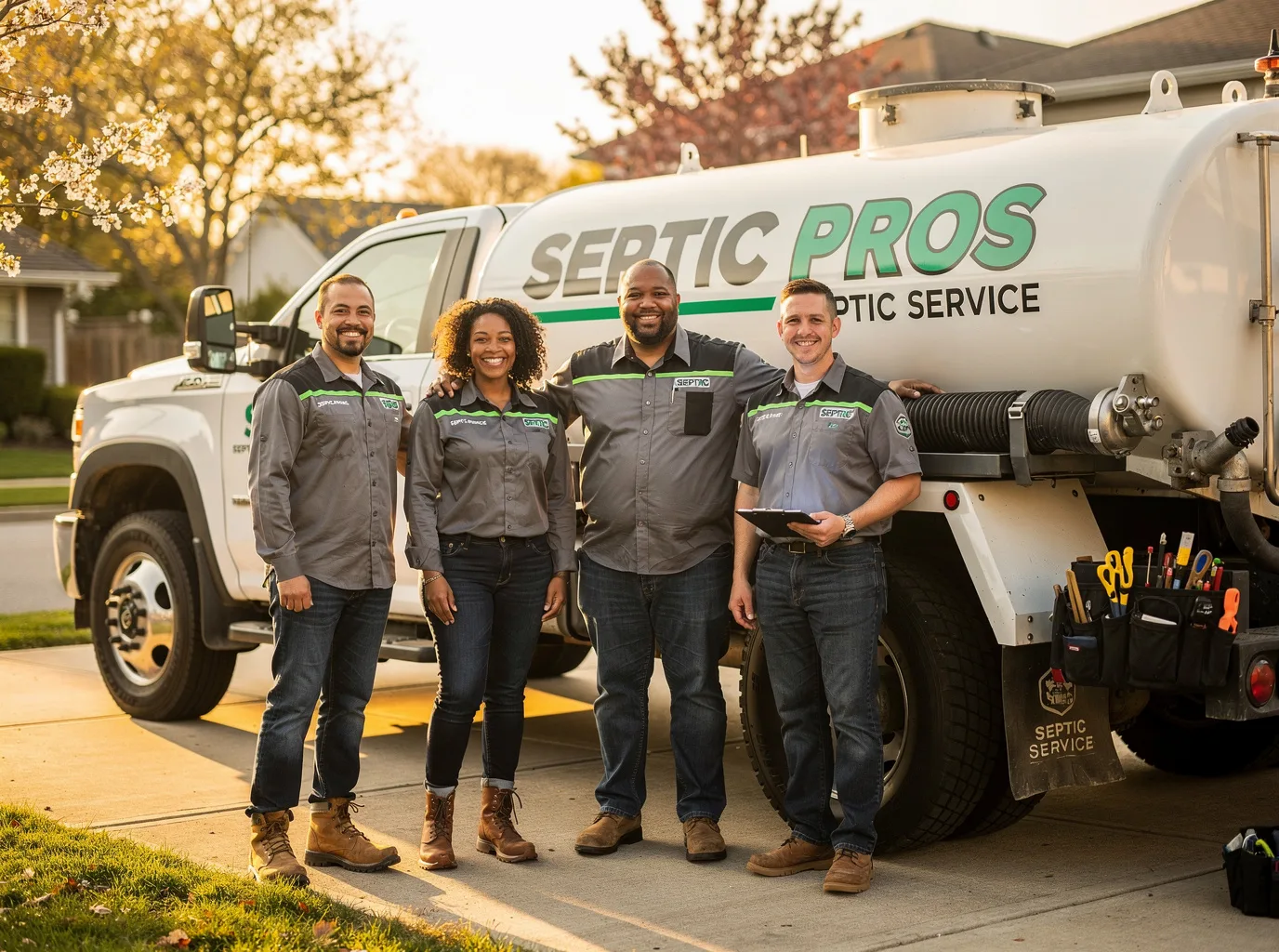 Septic Tank Pumping company in Mclain, MS